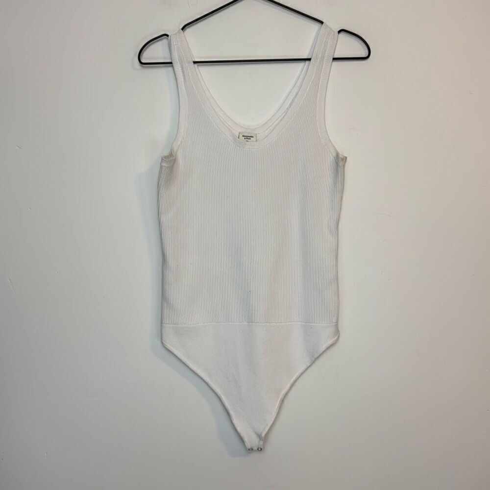 Abercrombie & Fitch Rib Knit Tank Bodysuit XXL